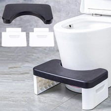 Toilet Stool Folding Step Stool Squatting Potty Bathroom Poop Stool Potty Chair
