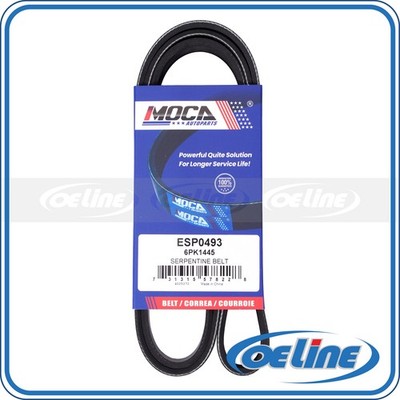 6PK1445 EPDM Serpentine Belt for Chevrolet Cruze Sonic Mitsubishi L4-1.8L 2.0L