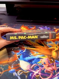 Ms. Pac-Man (SEGA Genesis, 1991) Cib Complete w/ Manual- Tested - Free Shipping!