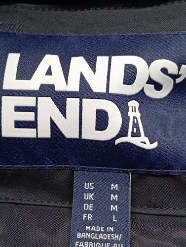 LANDS’ END Giacca corta Donna Taglia IT 42 nero stile casual - Foto 3 di 5