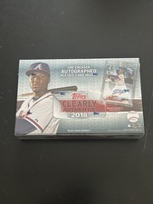 2018 Topps Clearly Authentic Sealed Hobby Box!  OHTANI RC AUTO?!  1 Auto card!