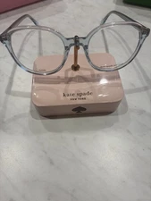 Kate Spade New York Eyeglasses Frames. POLINA Transparent Blue