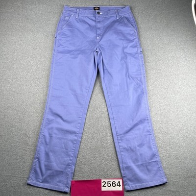 Dickies Lavender Carpenter Pants Womens 30R 5 Pocket Casual