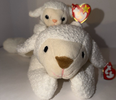 Ty Baba Beanie Buddy and Fleece Beanie Baby set.  Great condition