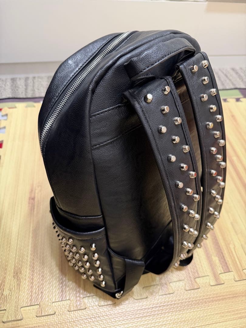 Crocodile Pattern Backpack Studs Style - image 2