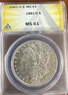 ANACS MS61 1881-O Morgan Silver Dollar $1 | Historic New Orleans Issue 🦅
