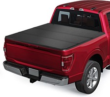 5.5ft Low Profile Hard Tri-fold Pickup Bed Cover For Ford F150 2015-2026 Locking