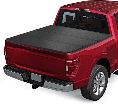66'' Hard Tri-Fold Tonneau Cover for 2015-2026 Ford F150 Bed Secure Design Easy