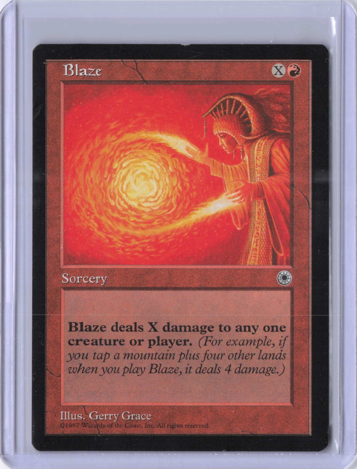Magic The Gathering - MTG - Portal - Blaze