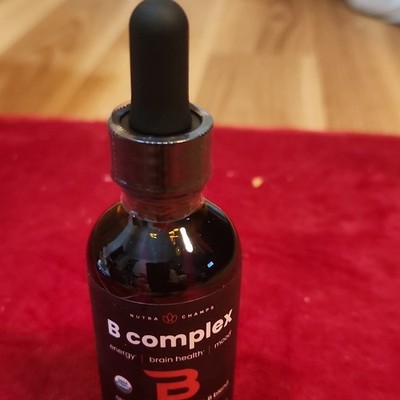 NutraChamps B Complex Liquid 8-in-1 Vitamin B Blend 60ml Sugar-Free