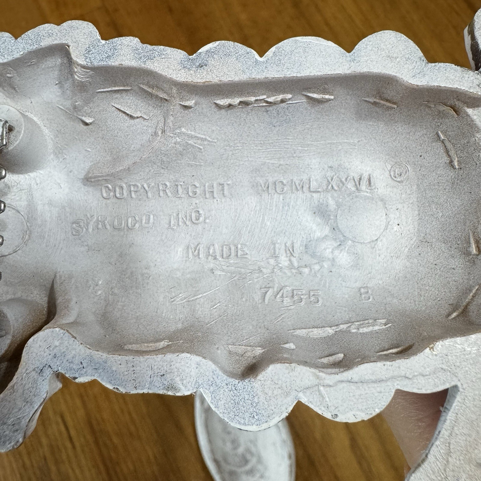 Vintage Syroco Fruit and Vegetable Fork Spoon Wall Decor 1970s