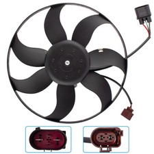Pd Radiator Cooling Fan Assembly For 2007-2009 Volkswagen Rabbit 2.5l L5 33gldo
