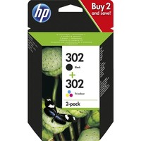 Hp 302 Tintenpatrone Schwarz/Cyan/Magenta/Gelb (X4D37AE) (Original)