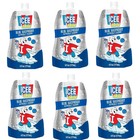 6 Pack  ICEE Slush Pouch Blue Raspberry 6 Oz Freeze Ice Twist Top
