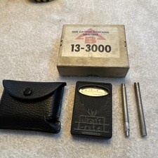 RARE ! BACHARACH / COLEMAN Lamp And Stove Co. Draft-Rite Gauge Meter Vtg Antique