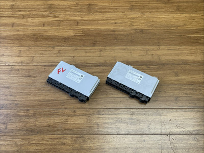 2010-2014 BMW X5 E70 Front Left & Right Power Seat Control Module Set of 2 OEM
