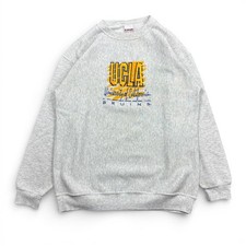 Vintage 90s UCLA Bruins Crewneck Sweatshirt Men's Large Embroidered USA Made