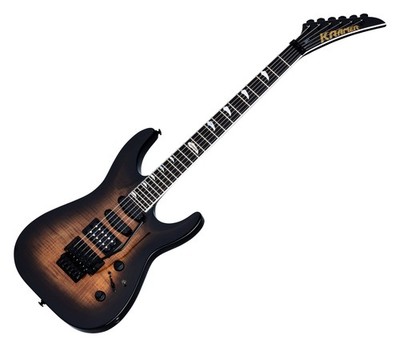 B-WARE Kramer SM-1 Figured E-Gitarre Black Denim Perimeter Floyd Seymour Duncan