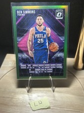 2018-19 Donruss Optic Express Lane Lime Green #3 Ben Simmons SN #/149
