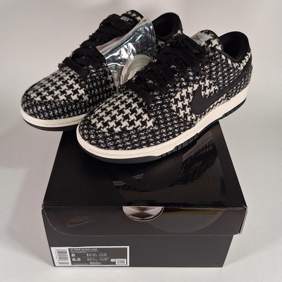 Nike Dunk Low Harris Tweed White Black Multicolor HQ5036-901 EU 39 US M8 W6,5