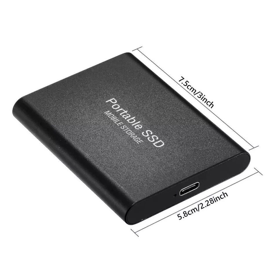 2TB External Hard Drive Disk Memory Storage USB 3.0 HDD for PC Laptop Phones - Image 3 of 4