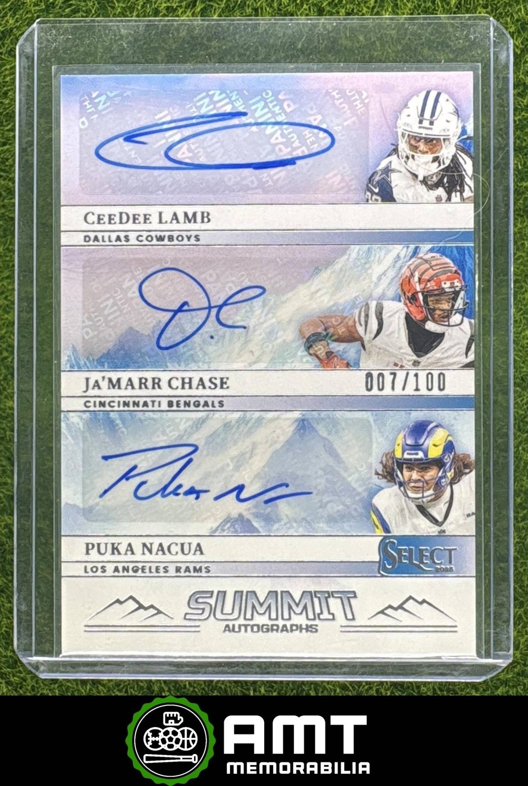 CeeDee Lamb / Ja'Marr Chase / Puka Nacua 2025 Select #6 Summit