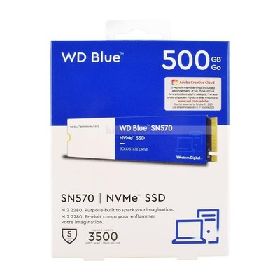 WD BLUE SSD 250GB 500GB 1TB NVMe M.2 2280 Internal Solid State Drive for Laptop
