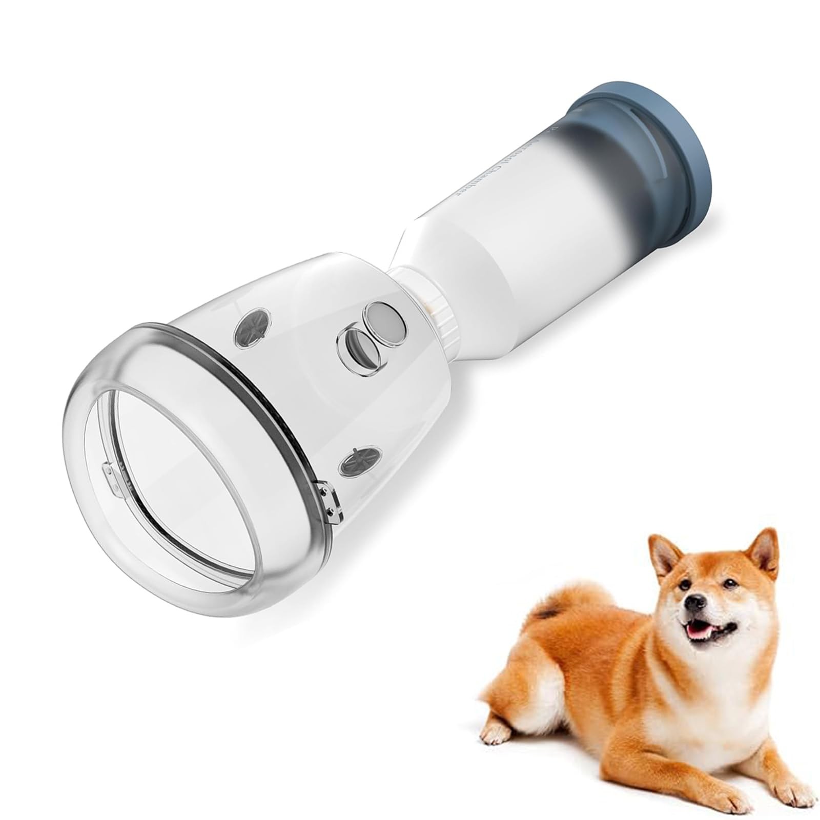 GUARNIZIONE INALATORE AEROSOL PER CANI TAGLIA MEDIA ACCESSORI ANIMALI PET