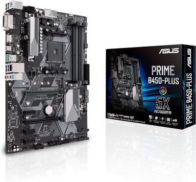 ASUS AMD B450 AM4 Motherboard PRIME B450-PLUS ATX