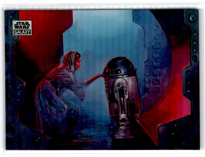 2024 TOPPS STAR WARS GALAXY REFRACTOR OUR ONLY HOPE #90 -