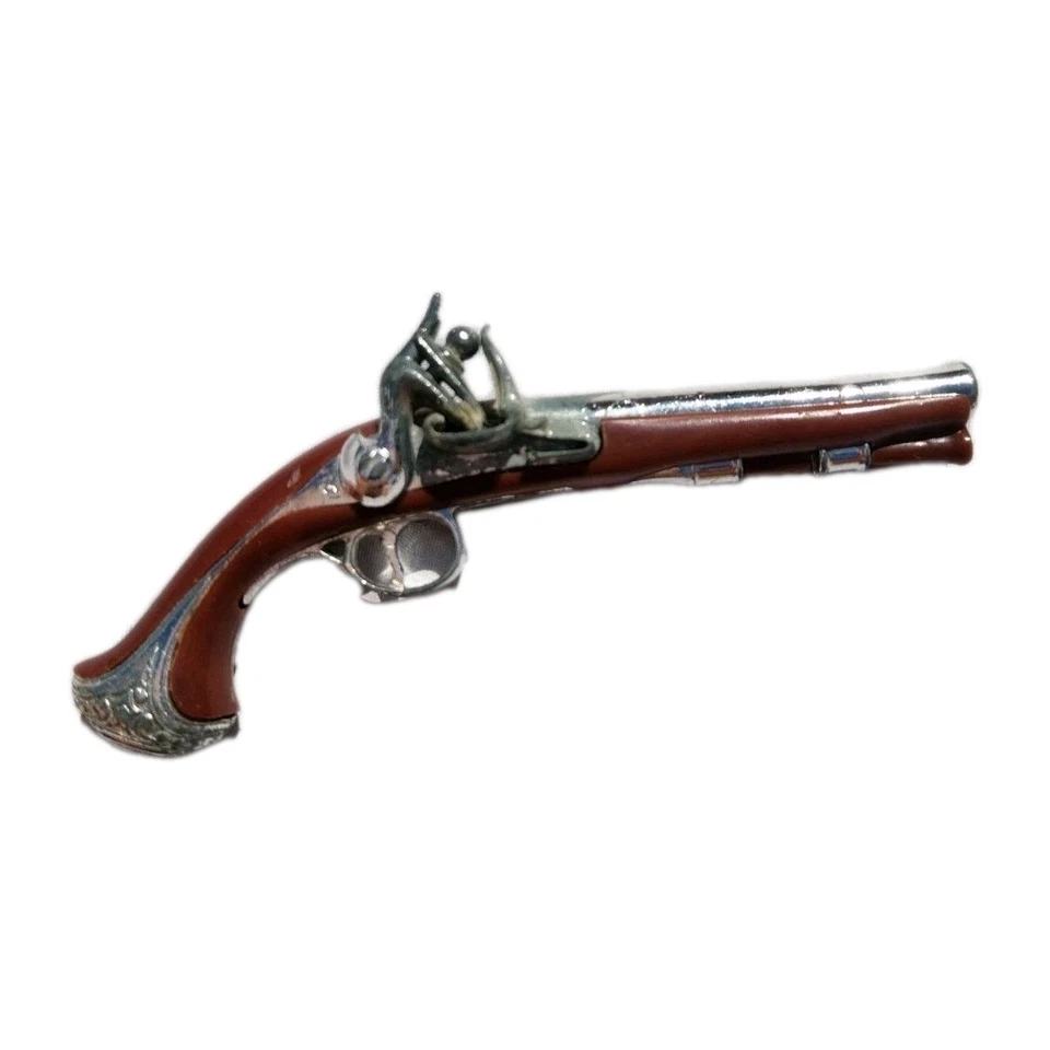 Pistola de juguete vintage miniatura George Washington Flintlock 1761 Marx Foto 2 de 4