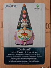 Jim Shore Gnome Deadicated Day of the Dead 6010673 NEW NIB