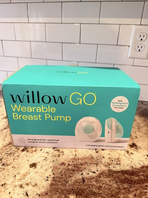 #ad Willow Go Wearable Double Electric Breast Pump Kit... FREE Samp;H $180.00