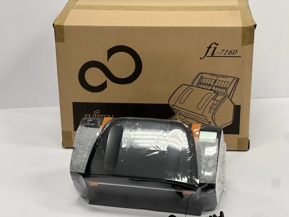 FUJITSU fi-7160 Color Duplex Workgroup Document Scanner AC adapter+USB+Setup DVD - Image 3 of 4