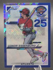 2025 Panini Prospect Edition - Conor Essenburg #121 Blue Prizm 30/299 (RC)