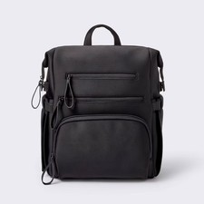 Boxy Diaper Backpack - Black - Cloud Island