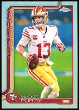 2025 Topps Chrome Brock Purdy #262 Refractor