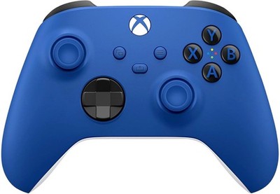 Xbox Wireless Controller   Shock Blue, for Xbox/PC/Android, Textured Grip