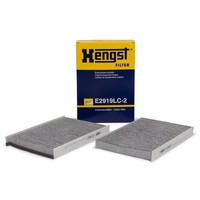 Hengst E2919LC-2 Innenraumfilter Aktivkohle Satz FüR Mercedes S-KLASSE W221 C216
