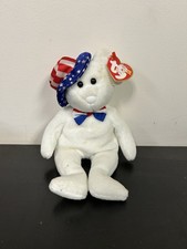 Ty Beanies Babies Benjamin The Patriotic Teddy Bear