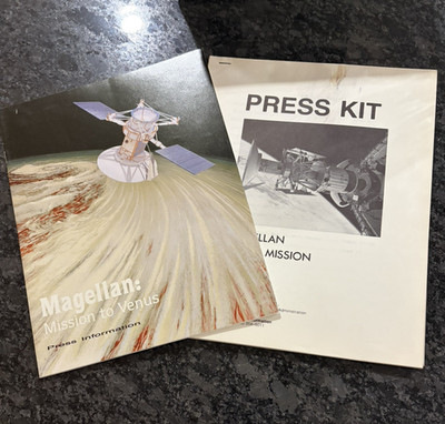 NASA Magellan Venus Mission Press Kit and Information 1989/1990