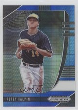 2020 Panini Prizm Draft Picks Blue & Carolina Hyper Petey Halpin #PDP95 00em