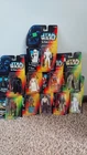 Vintage Kenner Star Wars 90s POTF Red And Green Carded Lot Of 10 Luke Han Leia