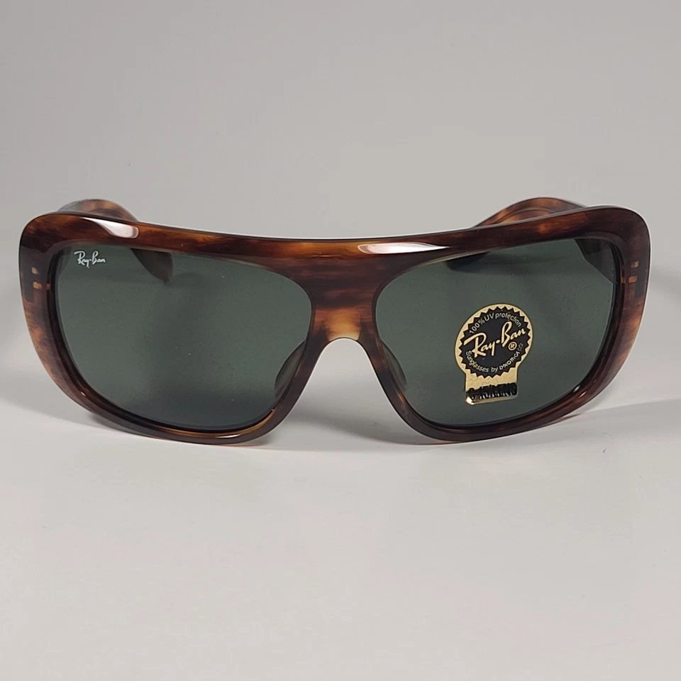 Gafas de sol Ray-Ban RB2196 954/31 Blair a rayas marco habanero lentes verdes 64 mm Foto 3 de 4