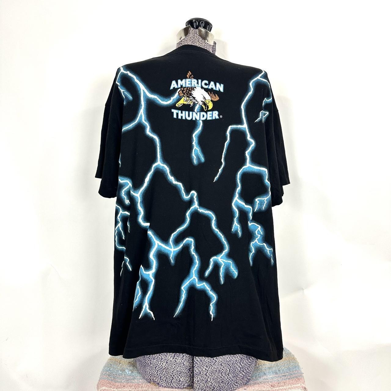 90's American Thunder Vintage Black Native American … - Gem