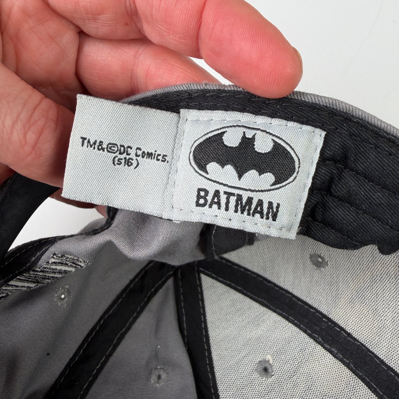 DC Comics Batman Baseball Cap Adjustable Men's Gr… - image 6