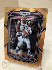 2023 Panini Prizm WNBA Riquna Williams #128 Orange Prizm /99