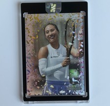 2026 Topps Graphite Qinwen Zheng CF-12 Confet...