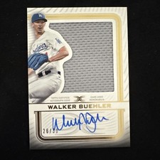2022 TOPPS DEFINITIVE COLLECTION WALKER BUEHLER #ARC-WB AUTO /30 LA DODGERS