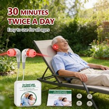 Laser Ear Canal Physiotherapy Device for Balance  High Blood Pressure Relief